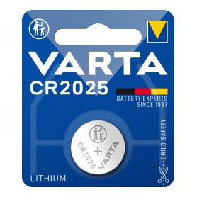 Pile bouton Lithium 3V CR2025 Pile Varta CR2025