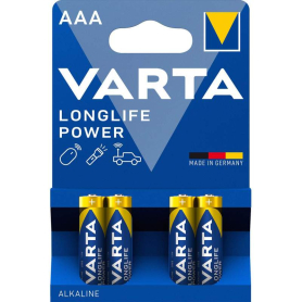 4 Piles AAA / LR3 Varta LongLife Power Varta LR03 / AAA