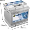 Batterie démarrage Varta C22 12V 52Ah