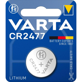 Pile bouton Lithium 3V CR2477 Pile Varta CR2477
