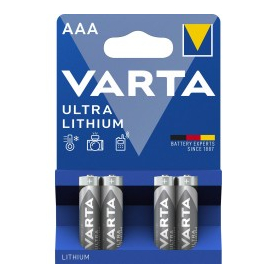 4 Piles AAA / LR3 Varta Ultra Lithium Varta LR03 / AAA