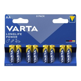 8 Piles AA / LR6 Varta LongLife Power Varta LR06 / AA