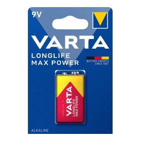 1 Pile 9V / 6LR61 Varta LongLife Max Power Varta 6LR61 / 9V