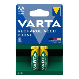 2 Piles AA / LR6 Varta Accu Phone 1600mAh Varta LR06 / AA
