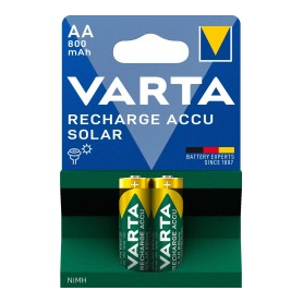 2 Piles AA / LR6 Varta Accu Solar 800mAh Varta LR06 / AA
