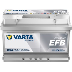 Batterie démarrage Varta D54 12V 65Ah