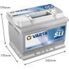 Batterie démarrage Varta D59 12V 60Ah
