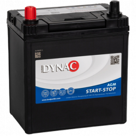 Dynac AGM34B20R / 12V 35Ah Batterie AGM pour véhicule asiatique S&S