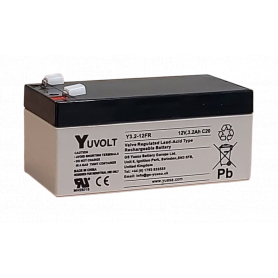 Yuvolt Y3.2-12FR / 12V 3.2Ah Batterie plomb AGM Yuasa Y3.2-12