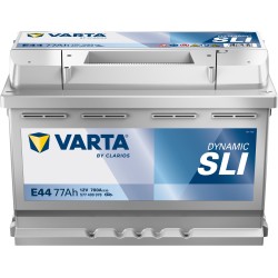 Batterie démarrage Varta E44 12V 77Ah