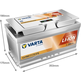 Batterie Lithium 150Ah pour Camping Car