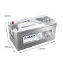 Batterie démarrage Varta C40 12V 240Ah