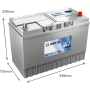 Batterie Varta démarrage I9 12V 120Ah