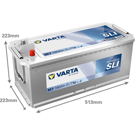 Batterie Varta démarrage M7 12V 180Ah