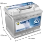 Batterie démarrage Varta D24 12V 60Ah