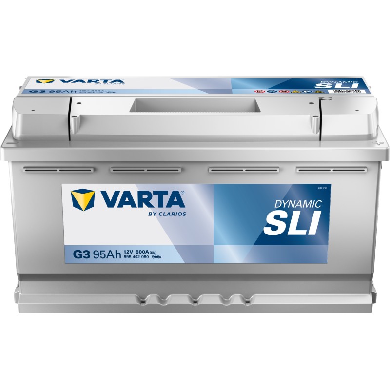 Batterie démarrage Varta G3 95Ah 800A