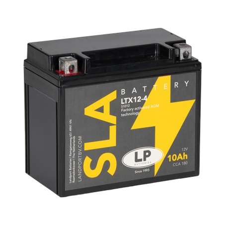 Batterie moto Landport YTX12-4 12V 10Ah