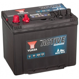 Décharge lente Yuasa M26-80S / 12V 80Ah