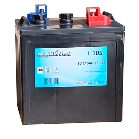 Batterie traction autolaveuse Rocket L-105 / 6V 225Ah