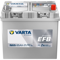 Batterie démarrage Varta N65 12V 65Ah 650A