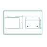 Batterie traction autolaveuse Hoppecke 12 TB 70 / 12V 70Ah