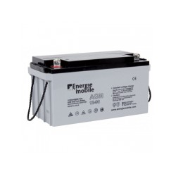 Batterie - Energie Mobile AGM12-90 - 12V - 90Ah - Raynal Batteries