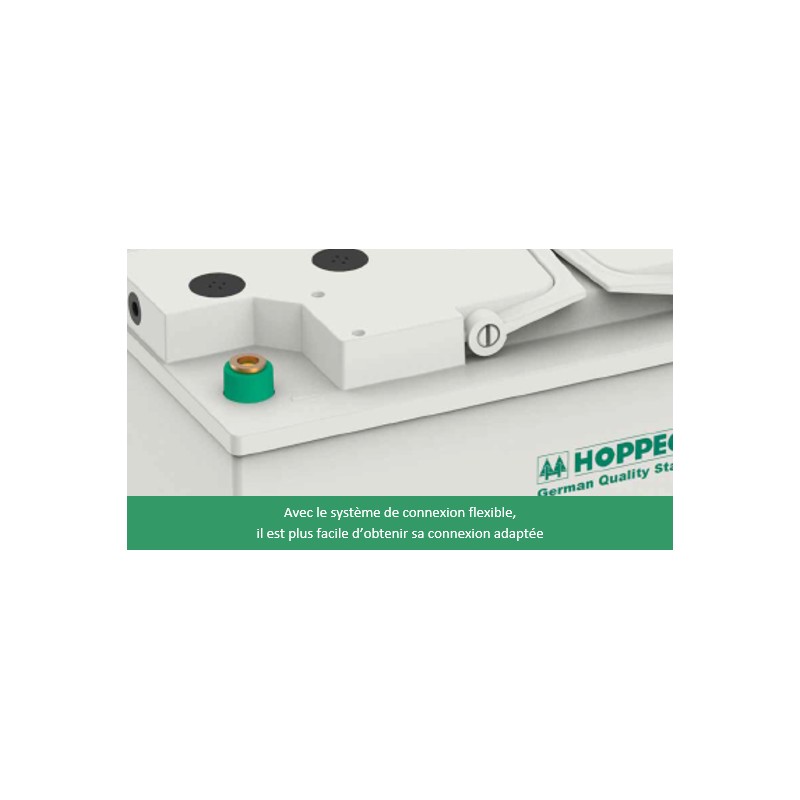 Batterie traction autolaveuse Hoppecke 12 TB 60 / 12V 60Ah