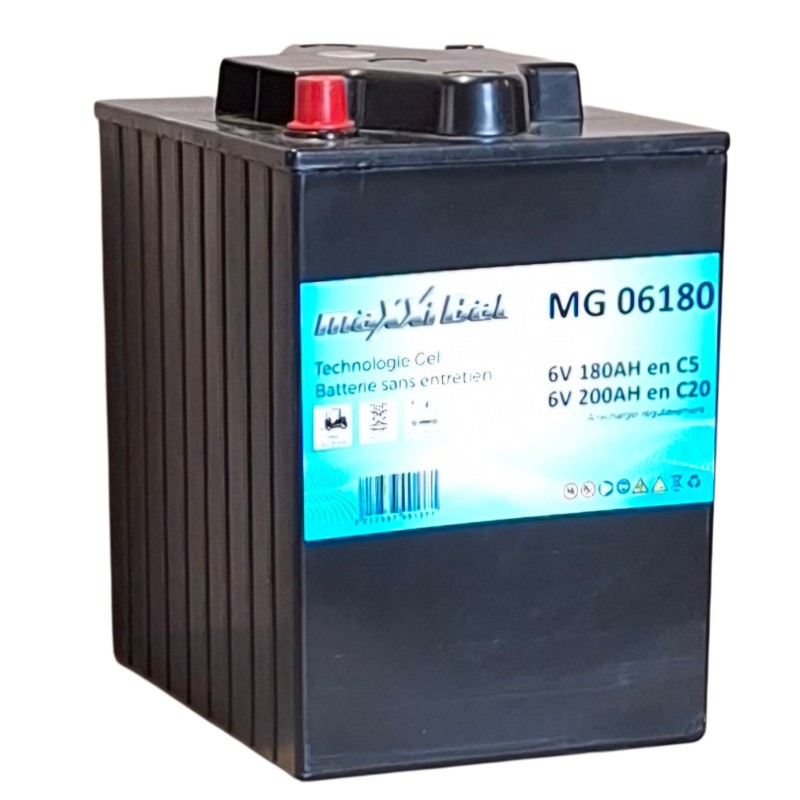 Batterie autolaveuse Gel 6V 180AG, GF06180V
