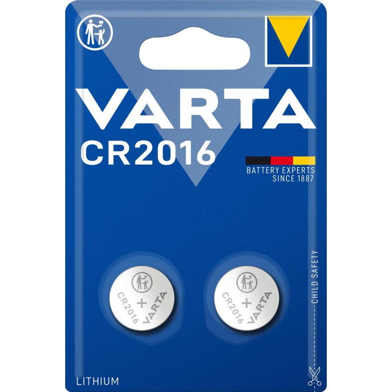 Pile Varta CR2016 - Lot de 2 - Raynal Batteries