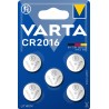 5 Piles Varta CR2016