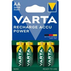 Piles AA / LR6 Varta Accu Power - Lot de 4 - Raynal Batteries