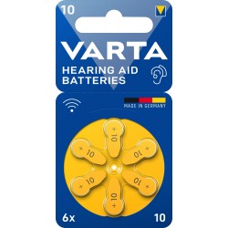 Pile auditive 10 varta
