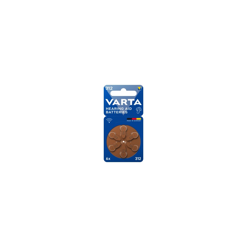 Pile auditive 312 varta