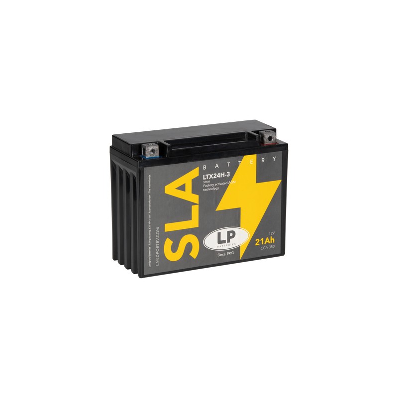 Batterie moto Landport YTX24H-3 12V 21Ah
