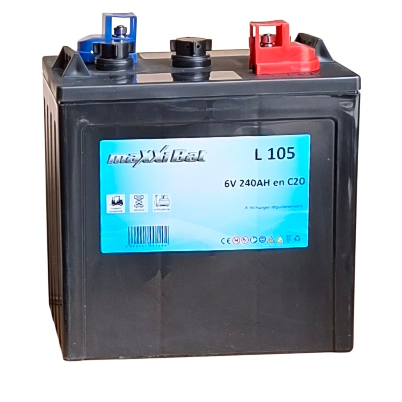 Batterie traction autolaveuse Rocket L-105 / 6V 225Ah