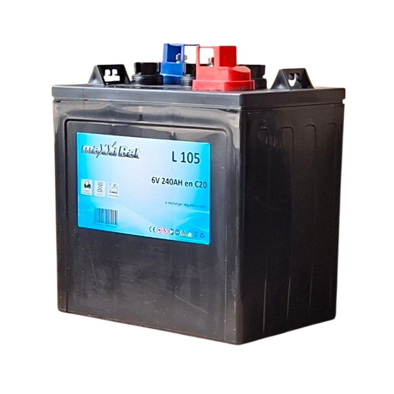 Batterie traction autolaveuse Rocket L-105 / 6V 225Ah