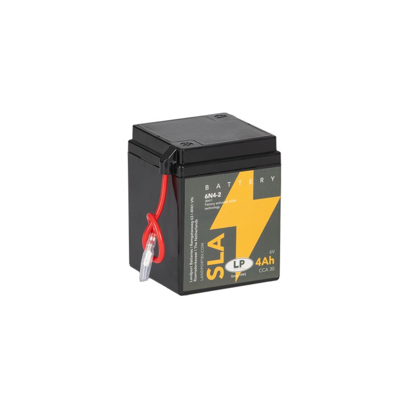 Batterie - Landport - 6N4-2 - 6V - 4Ah - 30A