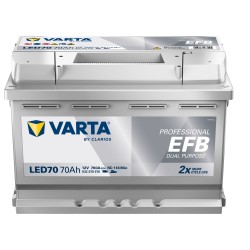 Varta LED70 12V 70Ah EFB Dual Purpose