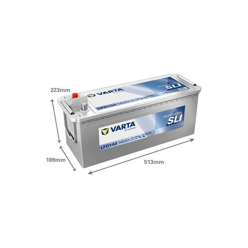 Varta LFD140 12V 140Ah EFB Dual Purpose