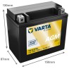 Batterie moto Varta TX12 12V 10Ah 170A