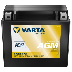 Batterie moto Varta TX12 12V 10Ah 170A