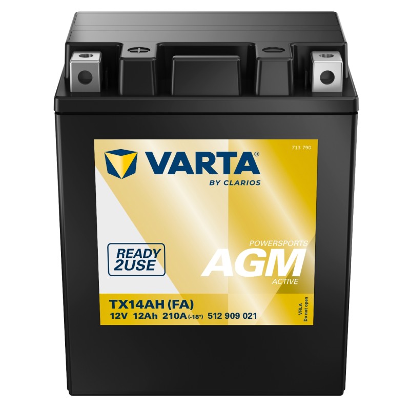 Batterie moto Varta TX14AH 12V 12Ah