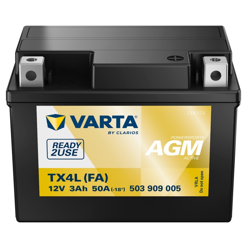 Batterie moto Varta TX4L 12V 3Ah