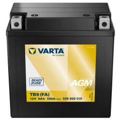 Batterie moto Varta T9 12V 9Ah 100A