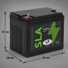 Batterie de Démarrage - Landport - U1-280 SLA - 12V - 24Ah - 280A