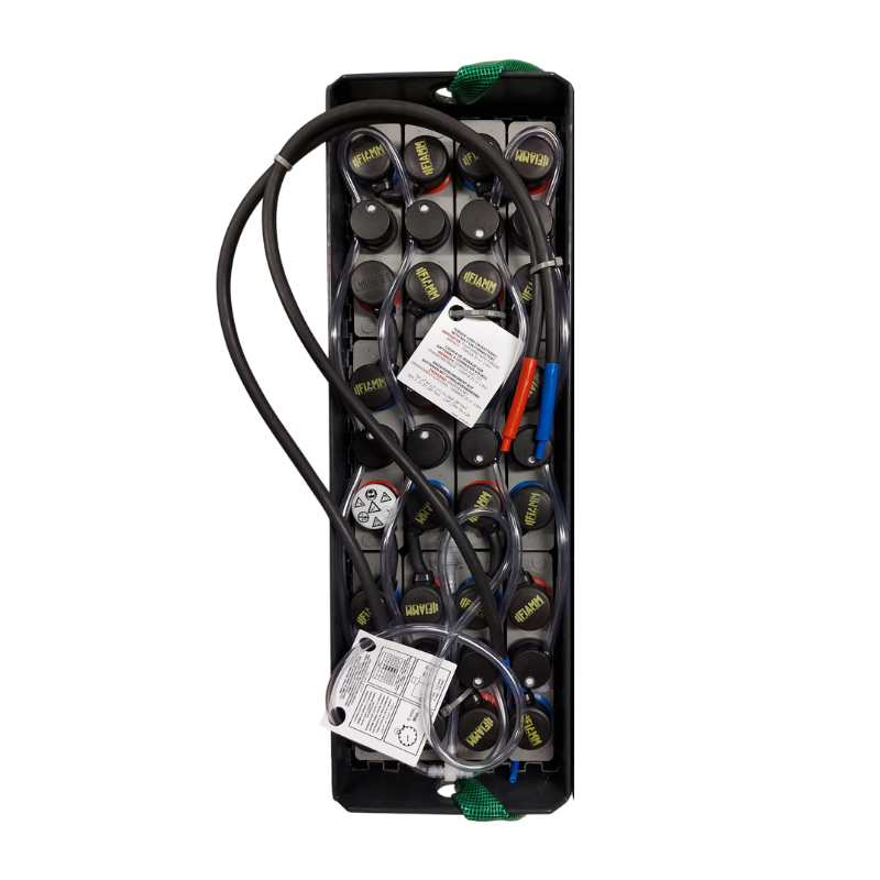 Batterie pour gerbeur électrique Fenwick L16, Loc A10, transpalette Fenwick T16, Komatsu MWP20,  Crown MWP20, Jungheinrich EJE11