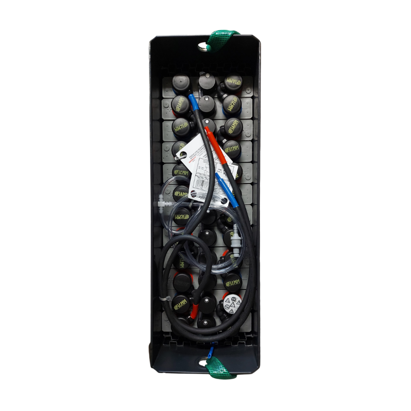 Batterie de traction 24V 180Ah 2PzS180 pour Fewick L12, Komatsu MWP20, Crown WP2320, Loc A10