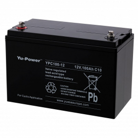 Yuasa YPC100-12 / 12V 104Ah Batterie fauteuil roulent Yuasa YPC100-12