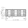 Batterie de traction 24V 250Ah 2PzS250 pour gerbeur électrique Fenwick L16, Loc A10, transpalette Fenwick T16, Komatsu MWP20