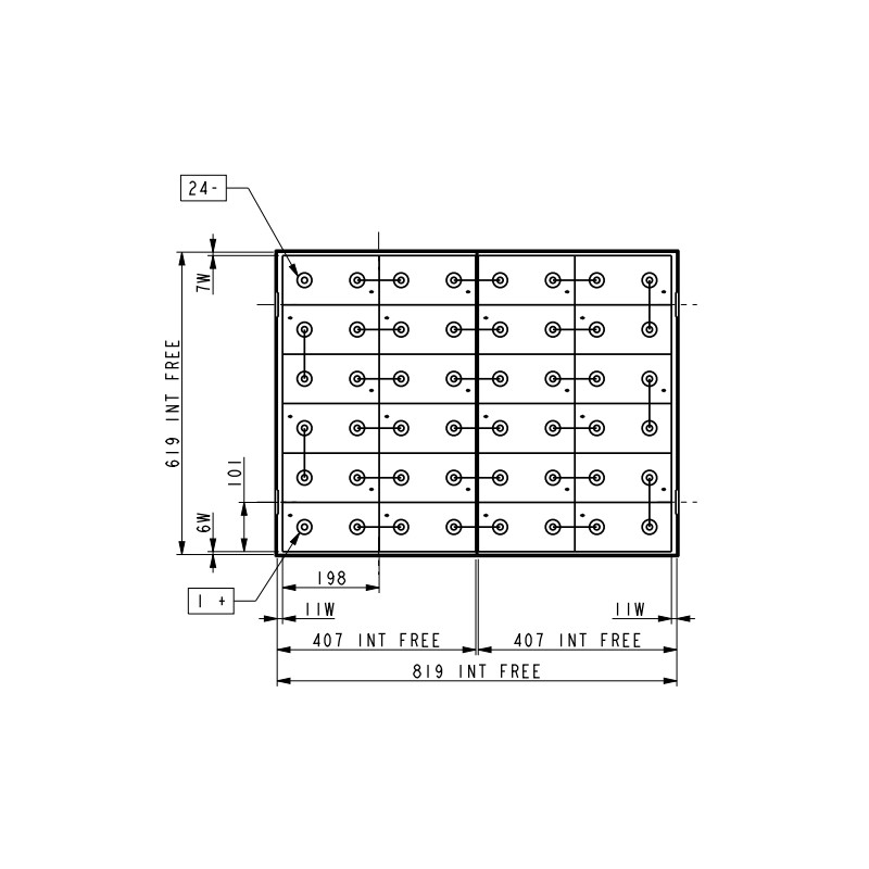 Batterie 48V 625Ah Fenwick E16, Jungheinrich EFG216, Still R20-16